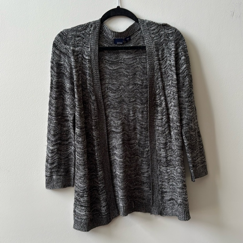 Grey Cardigan sweater size small